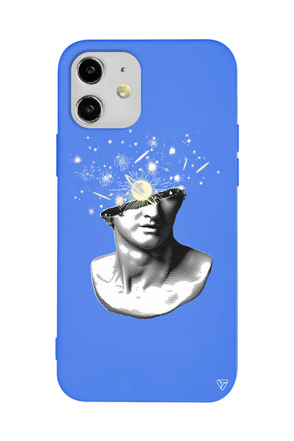 Cosmos in the brain Lansman Model İçi Kadife Silikon Telefon Kılıfı