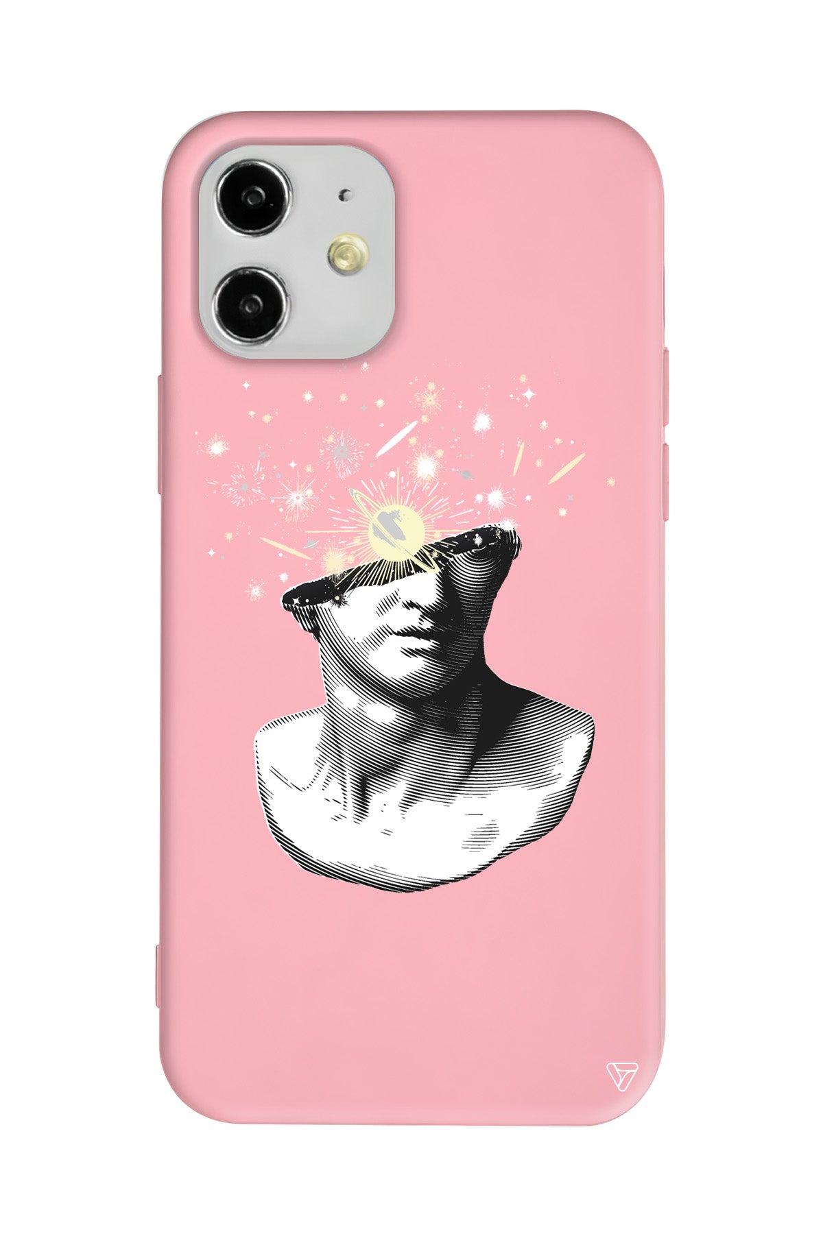 Cosmos in the brain Lansman Model İçi Kadife Silikon Telefon Kılıfı