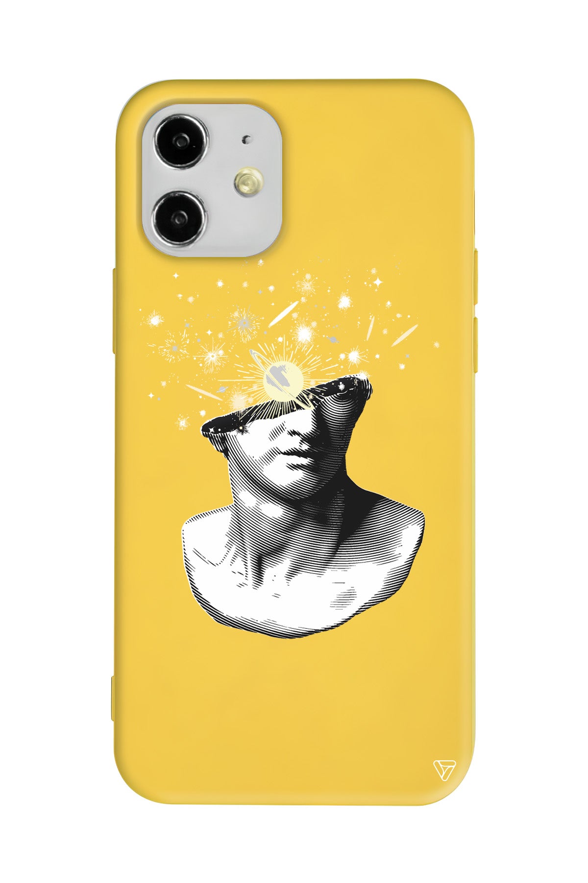 Cosmos in the brain Lansman Model İçi Kadife Silikon Telefon Kılıfı