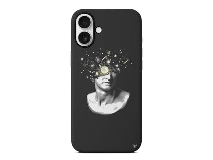 Cosmos in the brain Lansman Model İçi Kadife Silikon Telefon Kılıfı