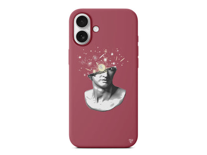 Cosmos in the brain Lansman Model İçi Kadife Silikon Telefon Kılıfı – Plus Serisine Özel