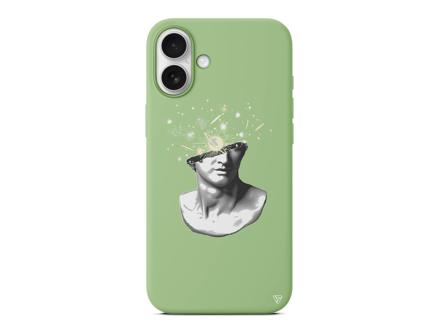 Cosmos in the brain Lansman Model İçi Kadife Silikon Telefon Kılıfı