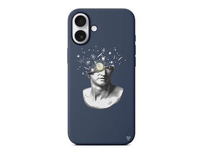 Cosmos in the brain Lansman Model İçi Kadife Silikon Telefon Kılıfı