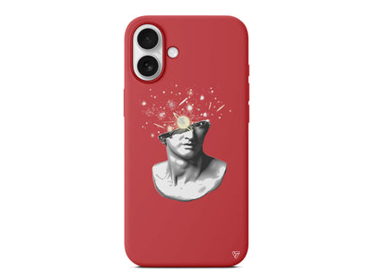 Cosmos in the brain Lansman Model İçi Kadife Silikon Telefon Kılıfı – Plus Serisine Özel