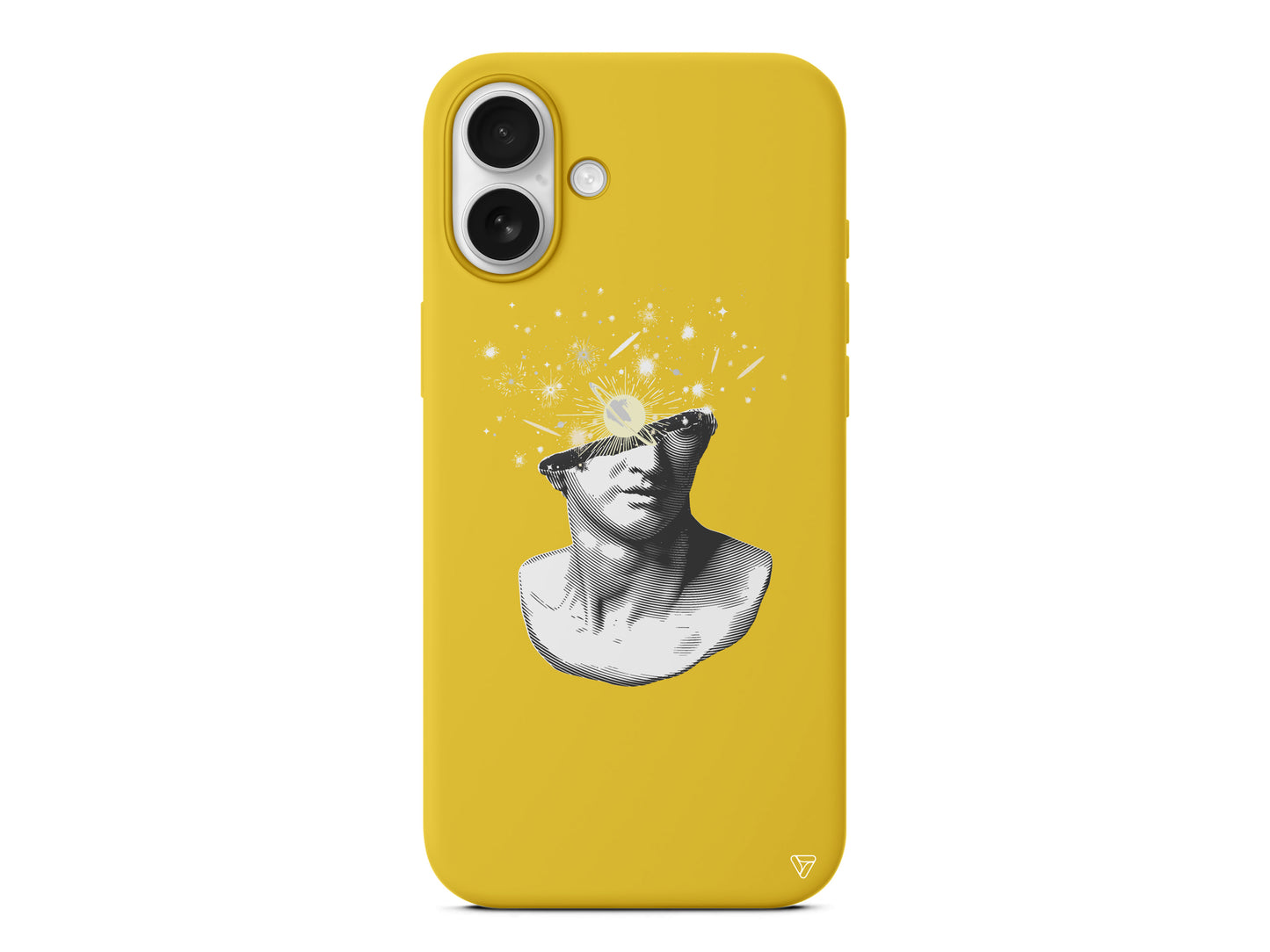 Cosmos in the brain Lansman Model İçi Kadife Silikon Telefon Kılıfı