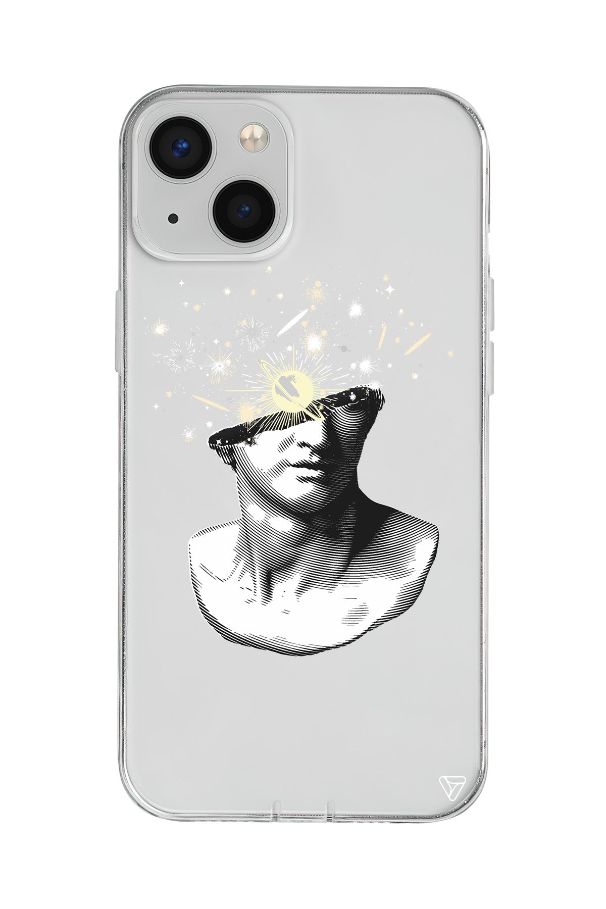 Cosmos in the brain Lansman Model İçi Kadife Silikon Telefon Kılıfı – Plus Serisine Özel