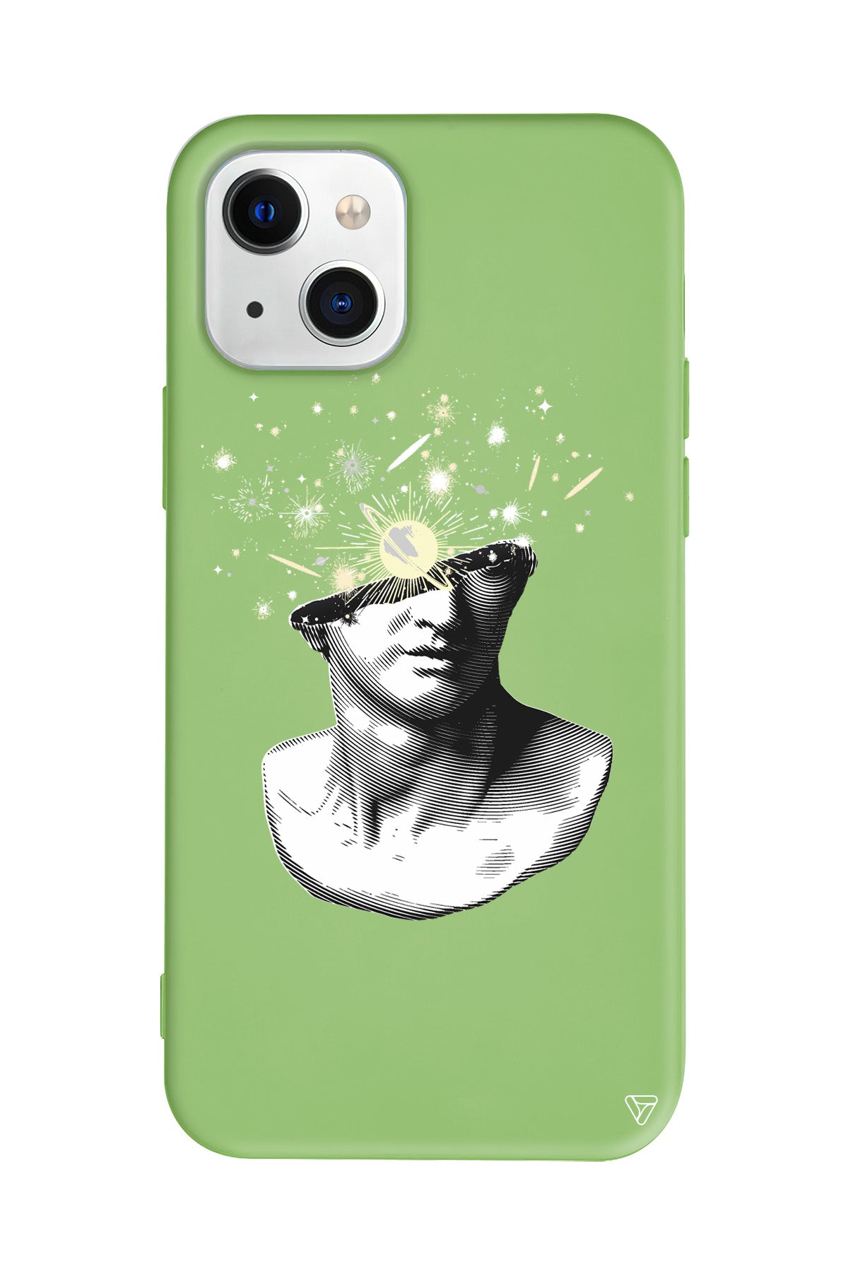 Cosmos in the brain Lansman Model İçi Kadife Silikon Telefon Kılıfı – Plus Serisine Özel