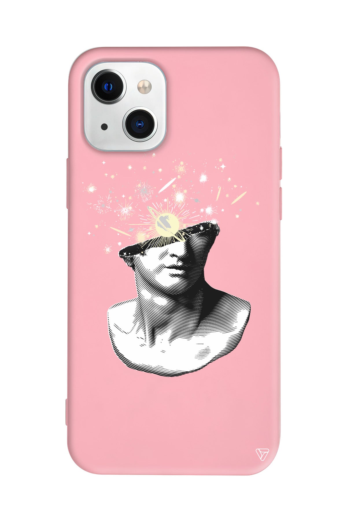 Cosmos in the brain Lansman Model İçi Kadife Silikon Telefon Kılıfı – Plus Serisine Özel