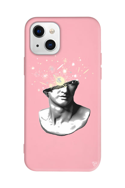 Cosmos in the brain Lansman Model İçi Kadife Silikon Telefon Kılıfı