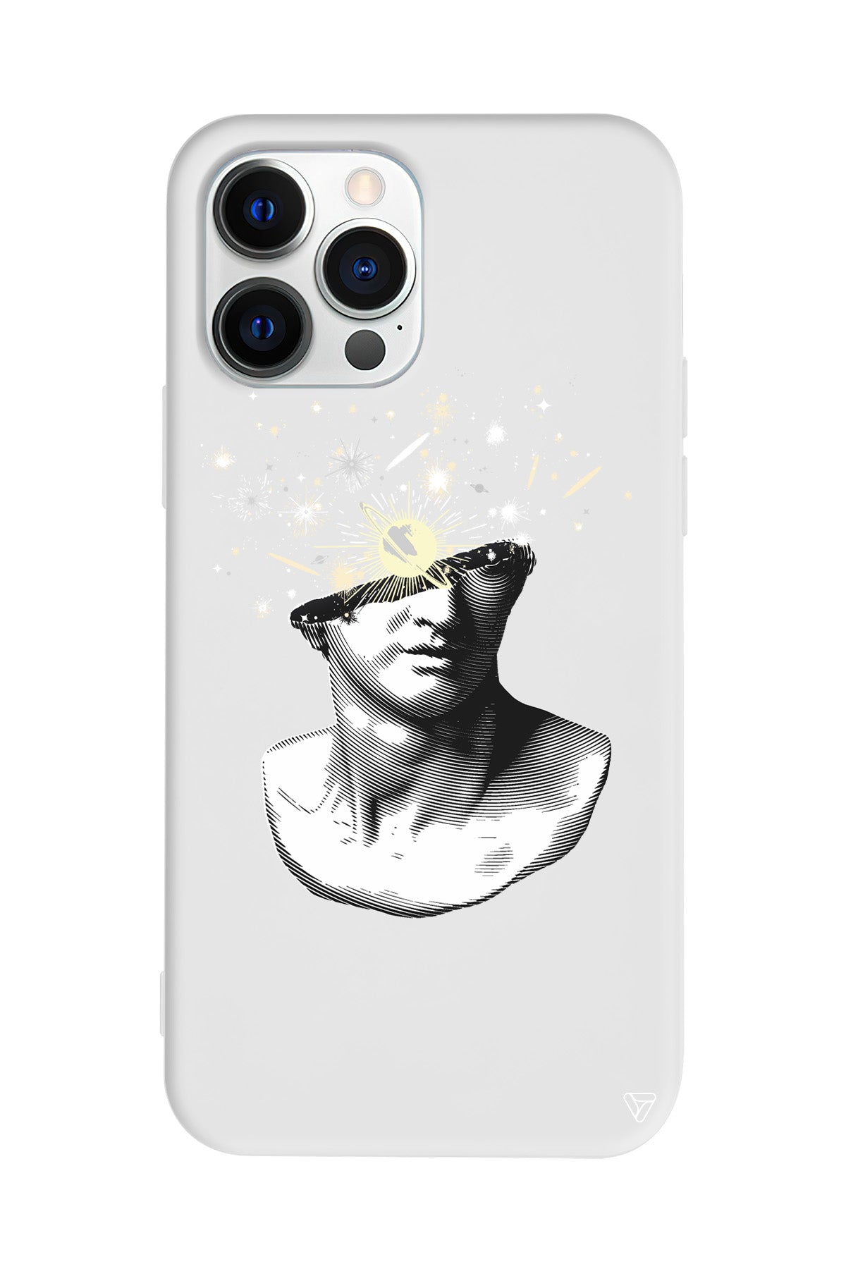 Cosmos in the brain Lansman Model İçi Kadife Silikon Telefon Kılıfı