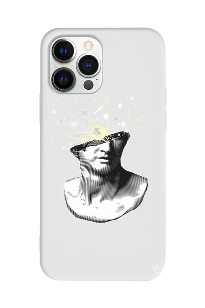 Cosmos in the brain Lansman Model İçi Kadife Silikon Telefon Kılıfı