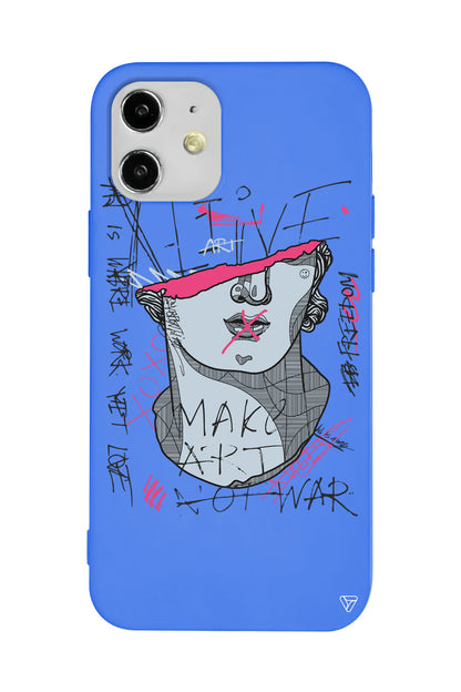 Half David Lansman Model İçi Kadife Silikon Telefon Kılıfı