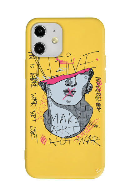 Half David Lansman Model İçi Kadife Silikon Telefon Kılıfı