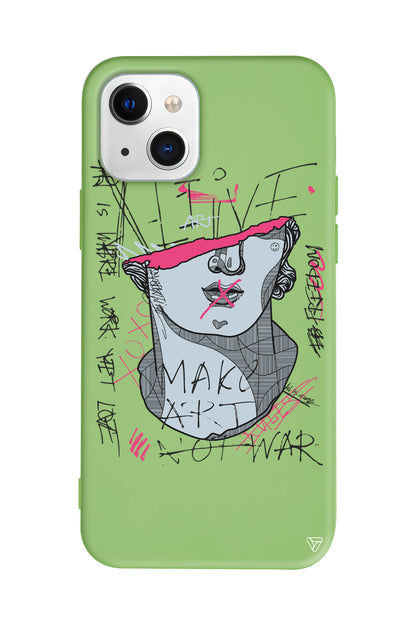 Half David Lansman Model İçi Kadife Silikon Telefon Kılıfı