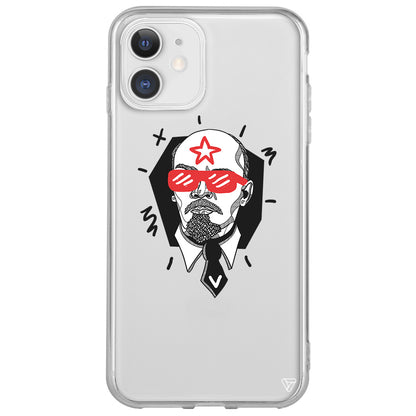 Lenin Lansman Model İçi Kadife Silikon Telefon Kılıfı