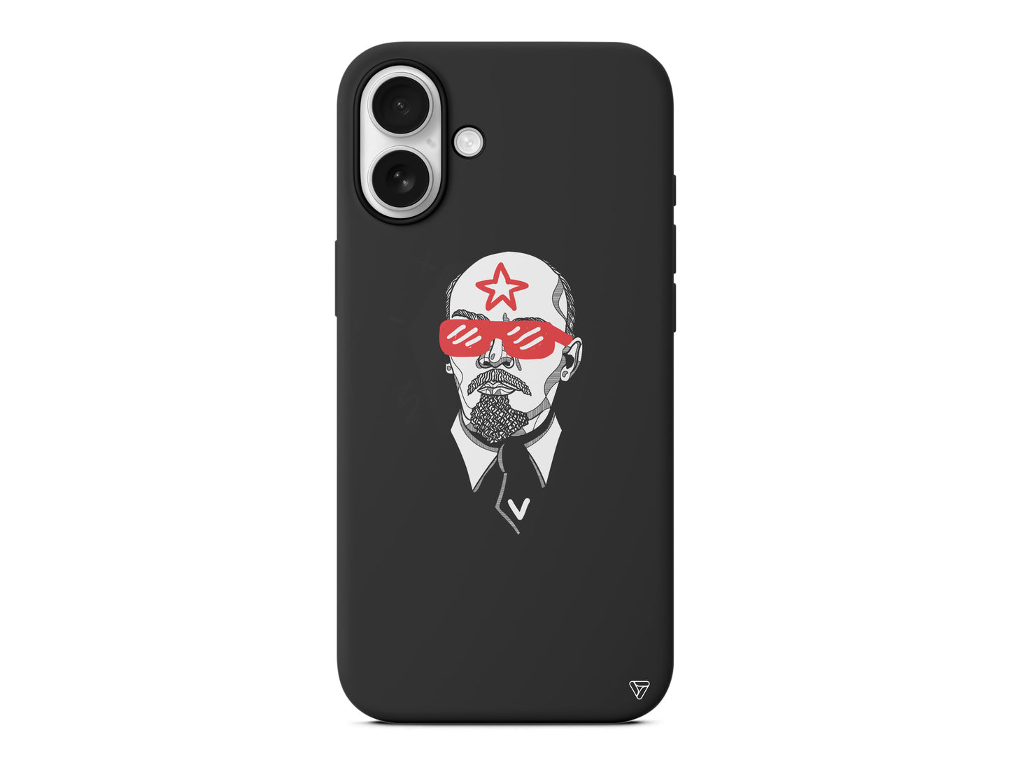 Lenin Lansman Model İçi Kadife Silikon Telefon Kılıfı