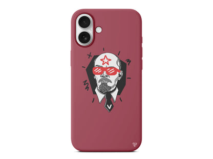 Lenin Lansman Model İçi Kadife Silikon Telefon Kılıfı – Plus Serisine Özel