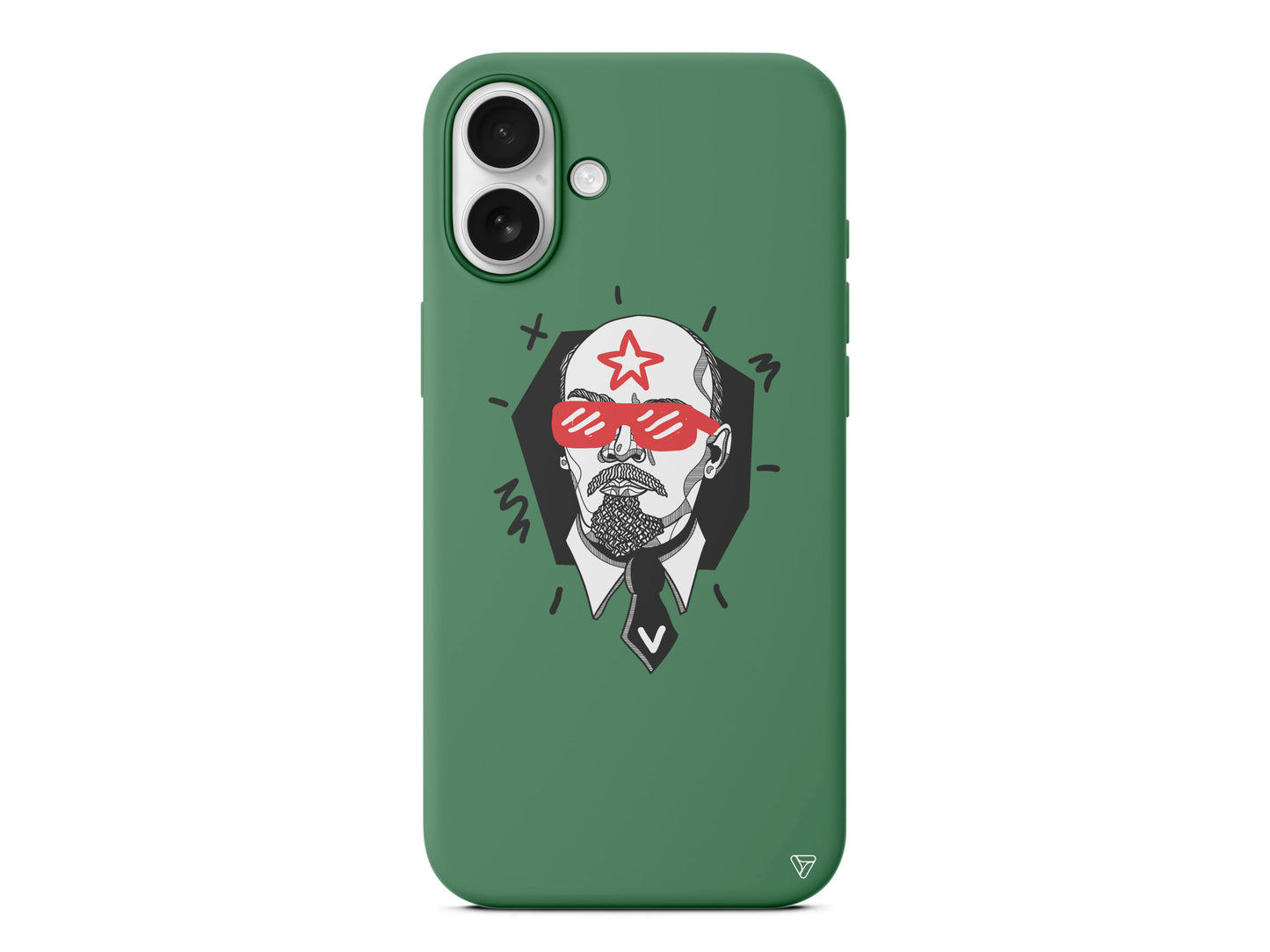 Lenin Lansman Model İçi Kadife Silikon Telefon Kılıfı – Plus Serisine Özel