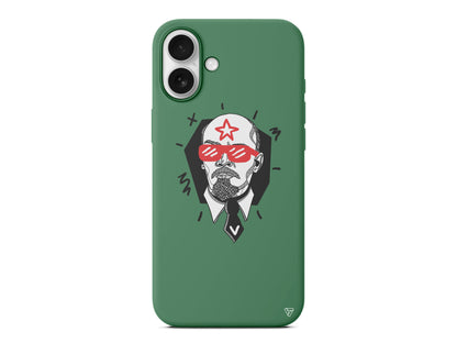 Lenin Lansman Model İçi Kadife Silikon Telefon Kılıfı