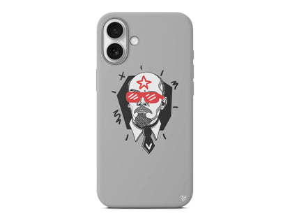 Lenin Lansman Model İçi Kadife Silikon Telefon Kılıfı