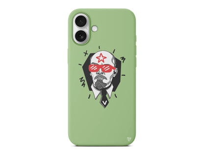 Lenin Lansman Model İçi Kadife Silikon Telefon Kılıfı – Plus Serisine Özel