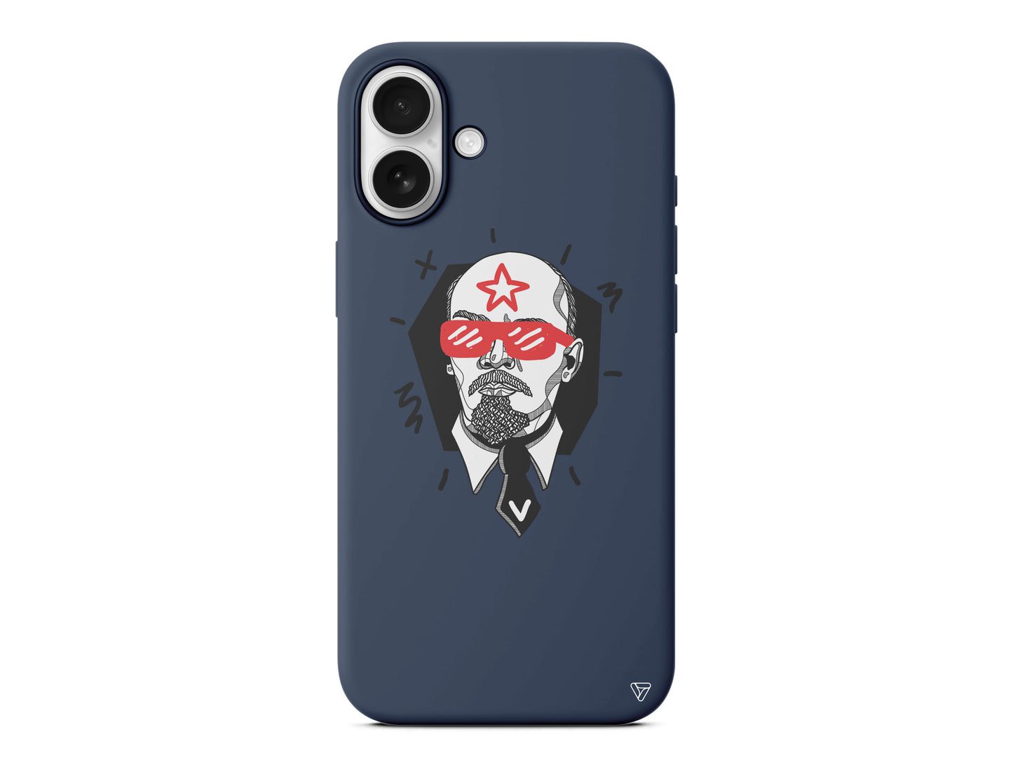 Lenin Lansman Model İçi Kadife Silikon Telefon Kılıfı