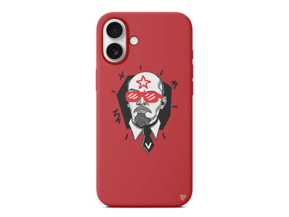 Lenin Lansman Model İçi Kadife Silikon Telefon Kılıfı – Plus Serisine Özel