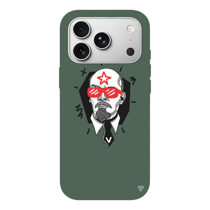 Lenin Lansman Model İçi Kadife Silikon Telefon Kılıfı