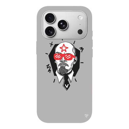 Lenin Lansman Model İçi Kadife Silikon Telefon Kılıfı