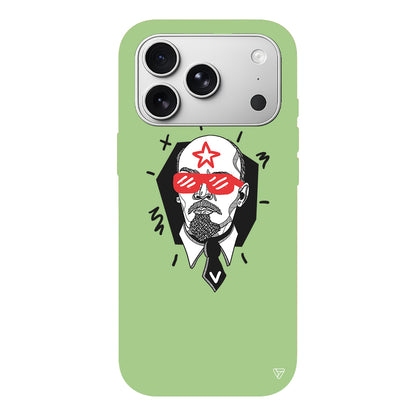 Lenin Lansman Model İçi Kadife Silikon Telefon Kılıfı