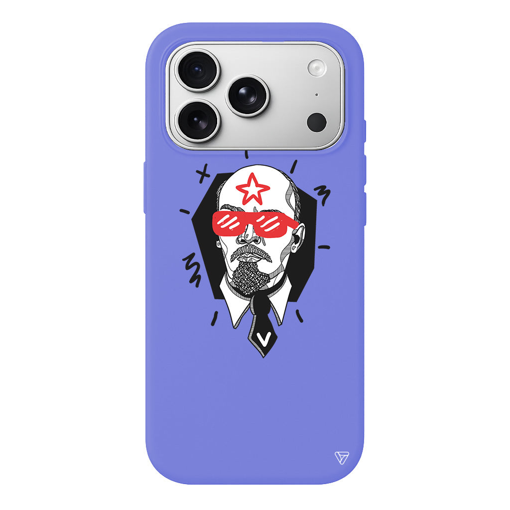 Lenin Lansman Model İçi Kadife Silikon Telefon Kılıfı