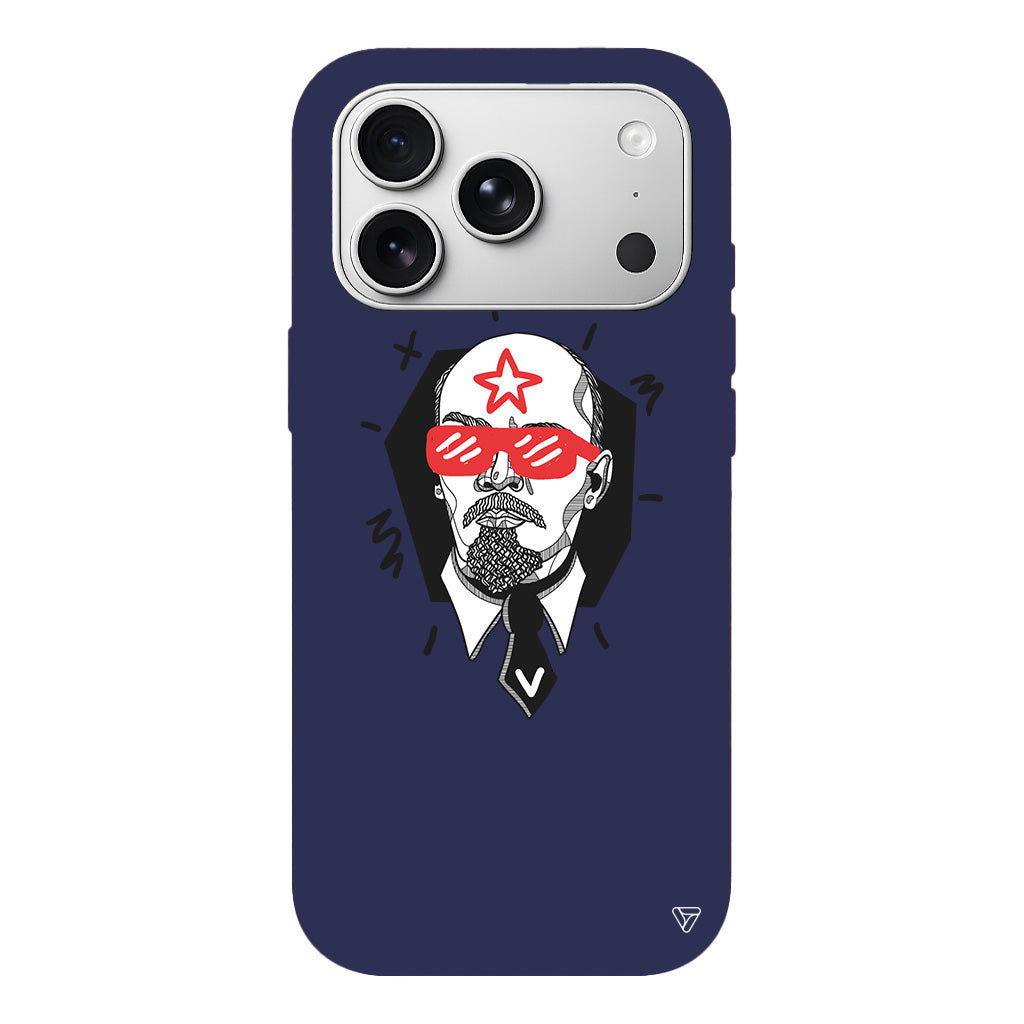 Lenin Lansman Model İçi Kadife Silikon Telefon Kılıfı