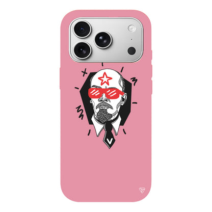 Lenin Lansman Model İçi Kadife Silikon Telefon Kılıfı