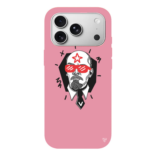 Lenin Lansman Model İçi Kadife Silikon Telefon Kılıfı