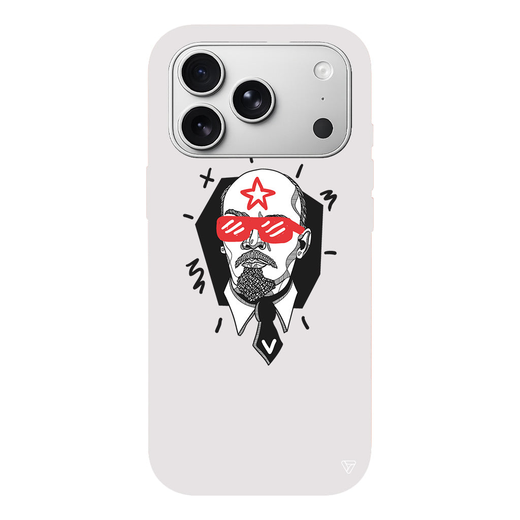 Lenin Lansman Model İçi Kadife Silikon Telefon Kılıfı