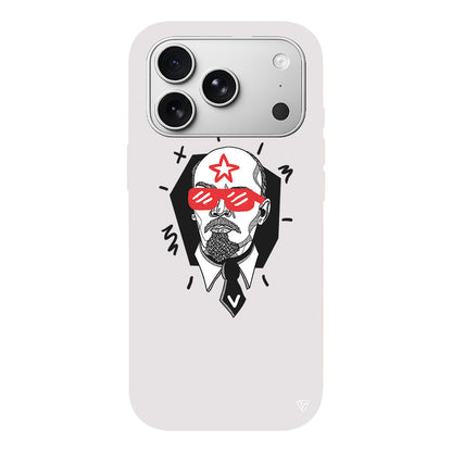 Lenin Lansman Model İçi Kadife Silikon Telefon Kılıfı