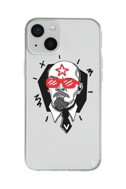 Lenin Lansman Model İçi Kadife Silikon Telefon Kılıfı