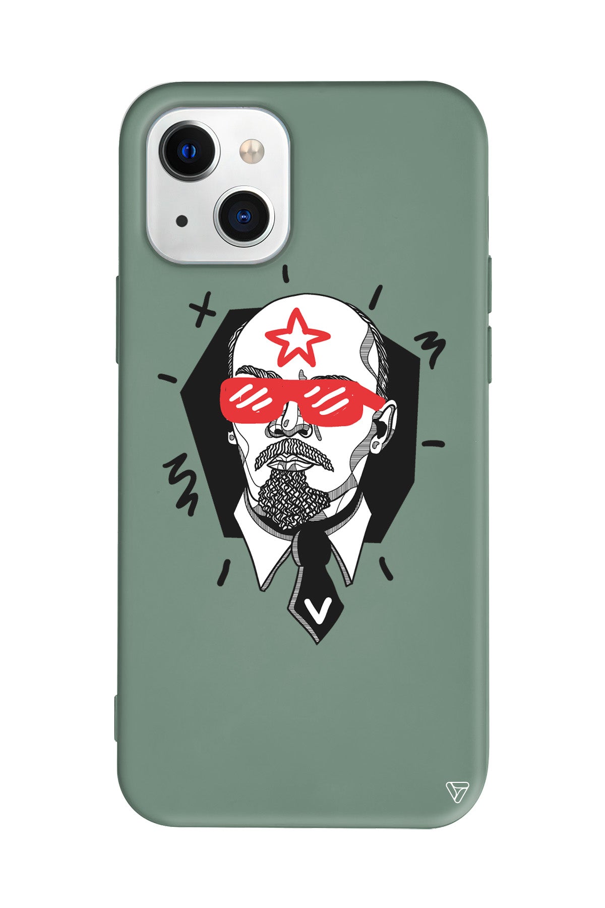 Lenin Lansman Model İçi Kadife Silikon Telefon Kılıfı – Plus Serisine Özel