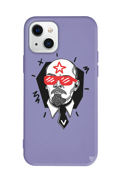 Lenin Lansman Model İçi Kadife Silikon Telefon Kılıfı