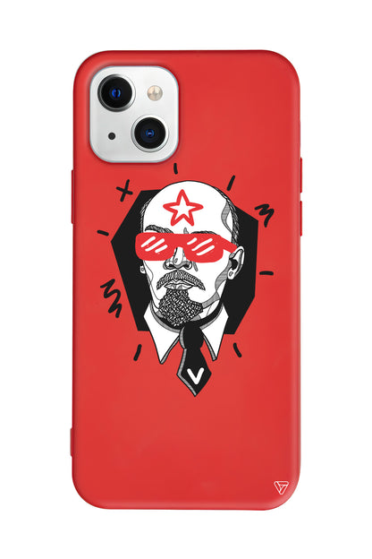 Lenin Lansman Model İçi Kadife Silikon Telefon Kılıfı – Plus Serisine Özel
