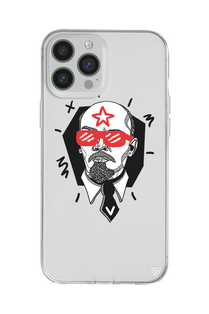 Lenin Lansman Model İçi Kadife Silikon Telefon Kılıfı