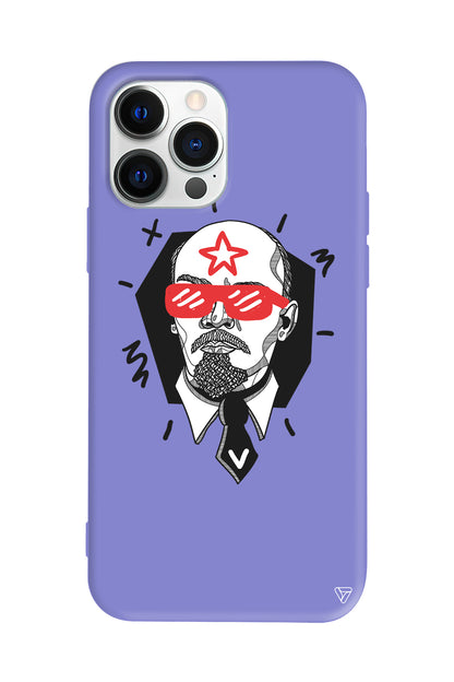 Lenin Lansman Model İçi Kadife Silikon Telefon Kılıfı