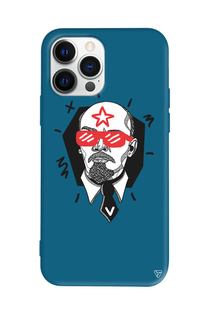 Lenin Lansman Model İçi Kadife Silikon Telefon Kılıfı