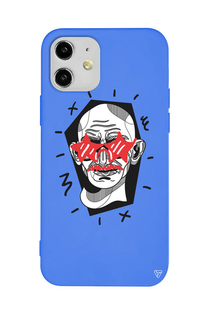 Gandhi Lansman Model İçi Kadife Silikon Telefon Kılıfı