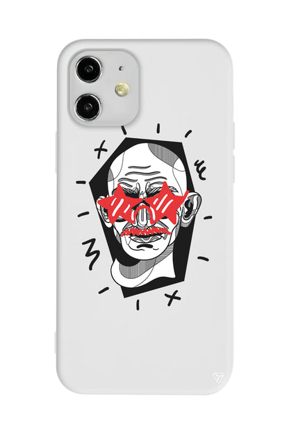 Gandhi Lansman Model İçi Kadife Silikon Telefon Kılıfı