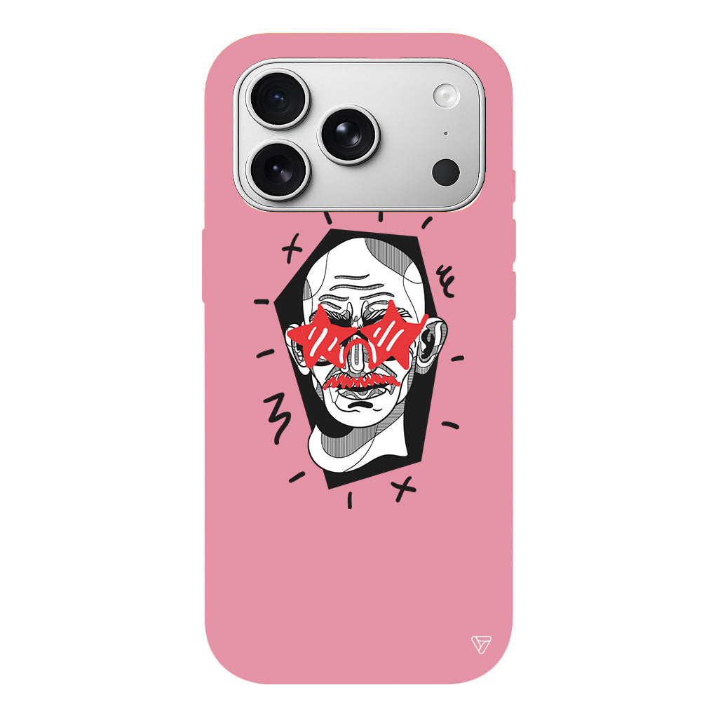 Gandhi Lansman Model İçi Kadife Silikon Telefon Kılıfı