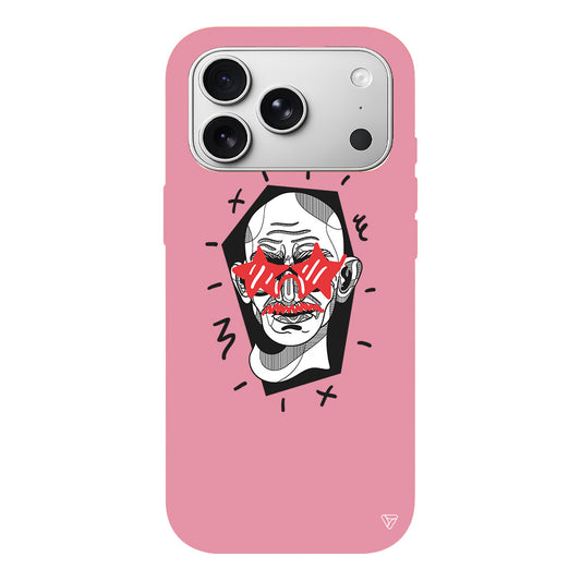 Gandhi Lansman Model İçi Kadife Silikon Telefon Kılıfı