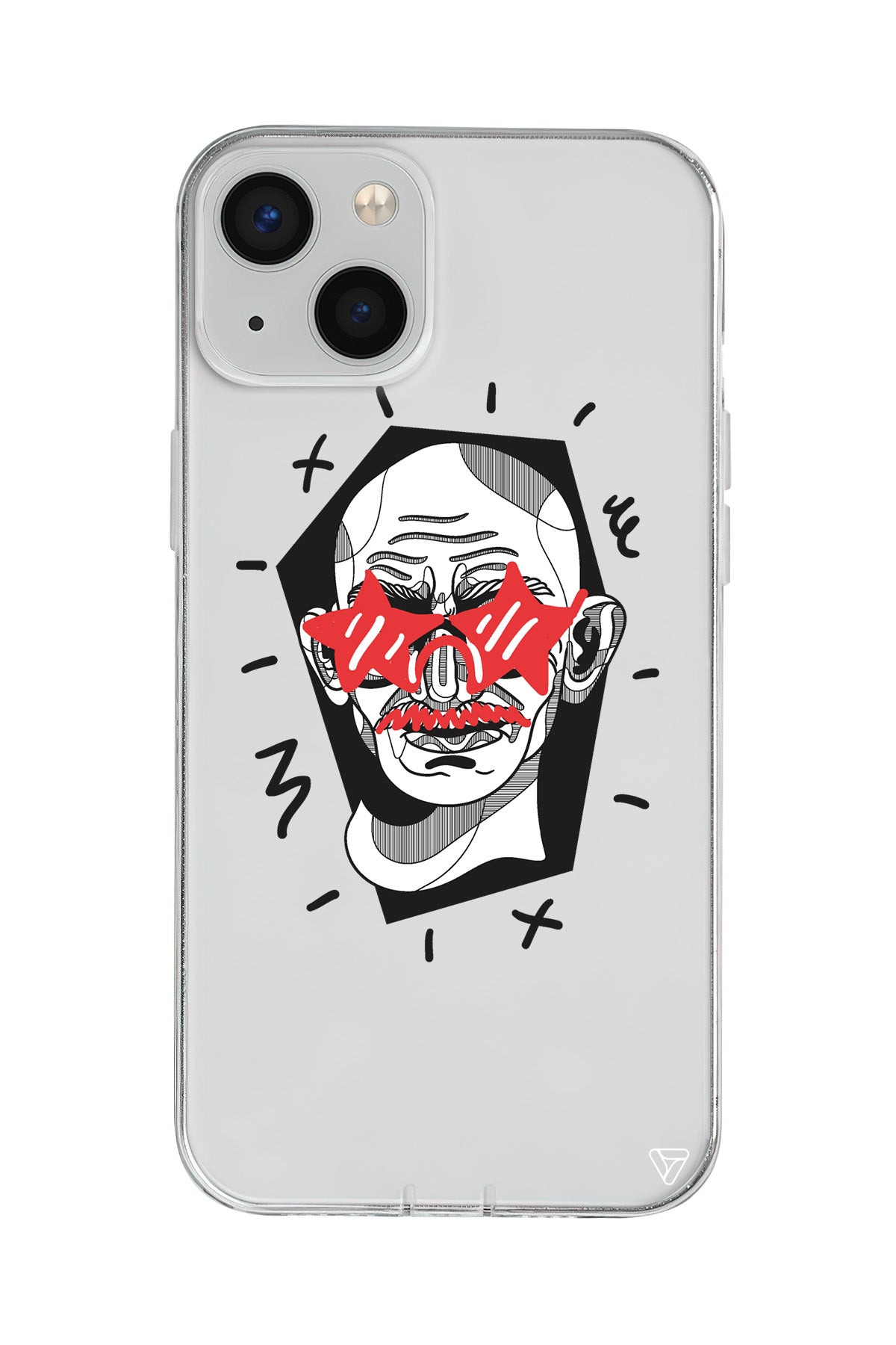 Gandhi Lansman Model İçi Kadife Silikon Telefon Kılıfı – Plus Serisine Özel