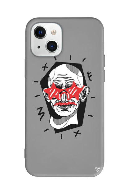 Gandhi Lansman Model İçi Kadife Silikon Telefon Kılıfı – Plus Serisine Özel