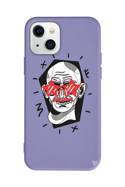 Gandhi Lansman Model İçi Kadife Silikon Telefon Kılıfı